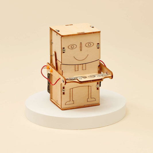Money Bank Robot DIY Kit, Educational STEM Toy