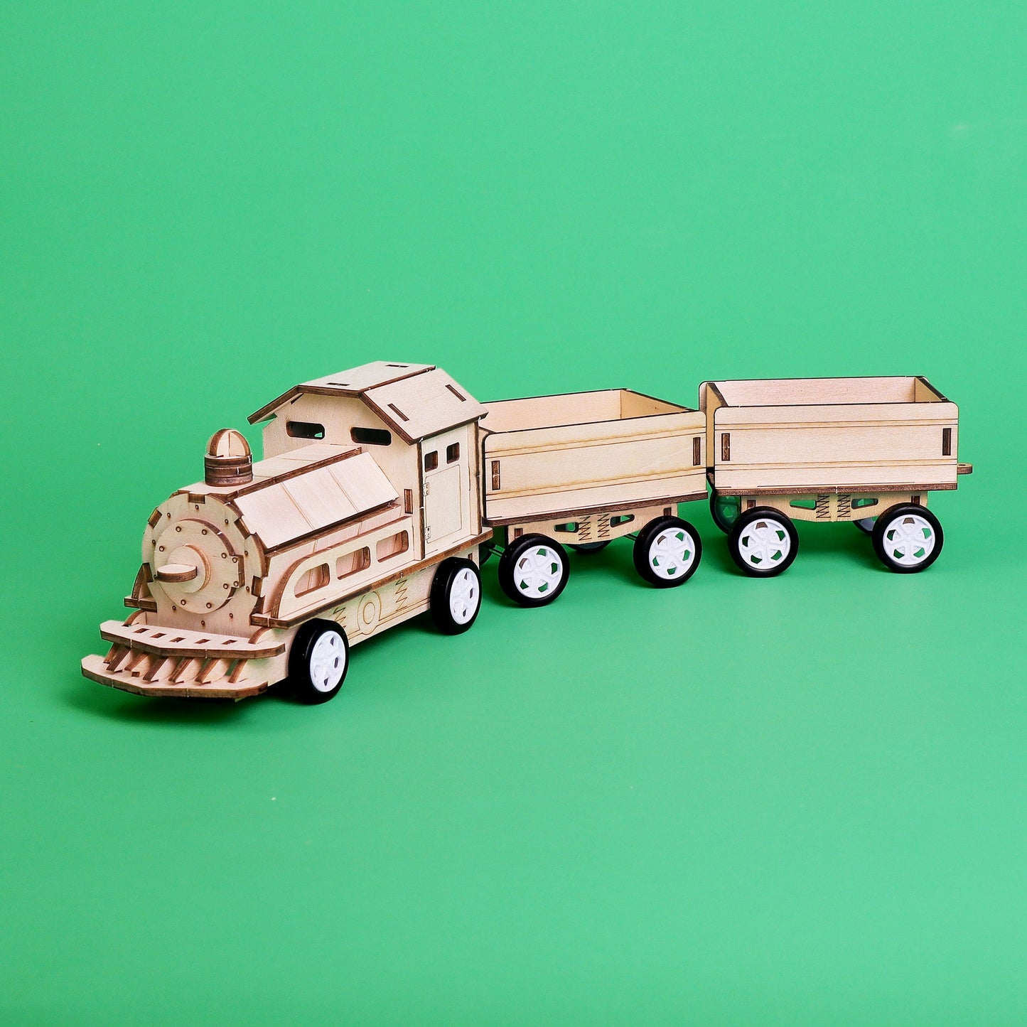 Train DIY Kit, Educational STEM Toy, Craft Kit for kids, Personalize