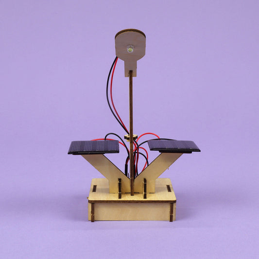 Smart Light Sensitive Solar Lamp DIY Kit, Educational STEM Toy