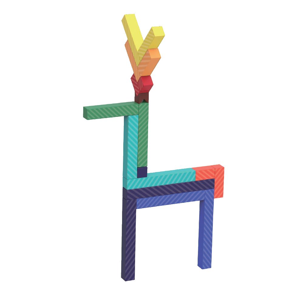V-BLOX Construction Building STEAM Toy for young builders